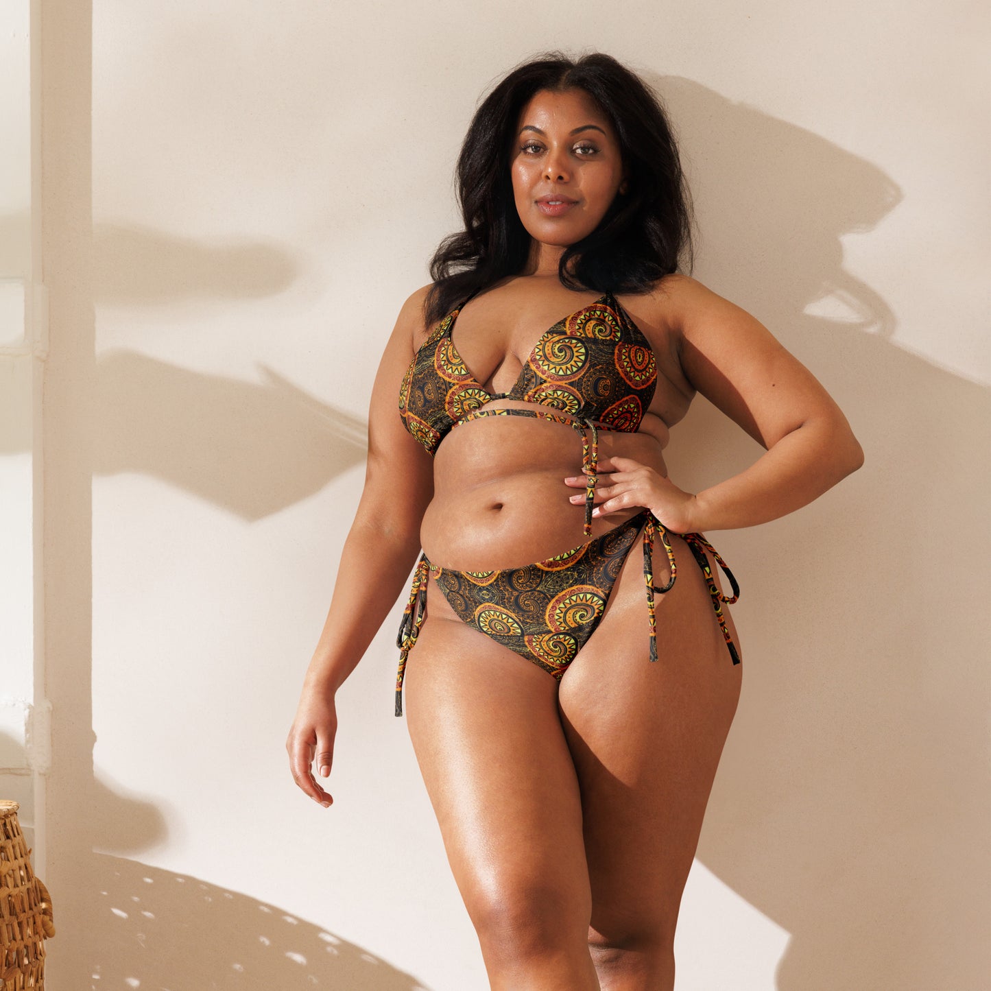 Maillot de bain wax écoresponsable style brésilien