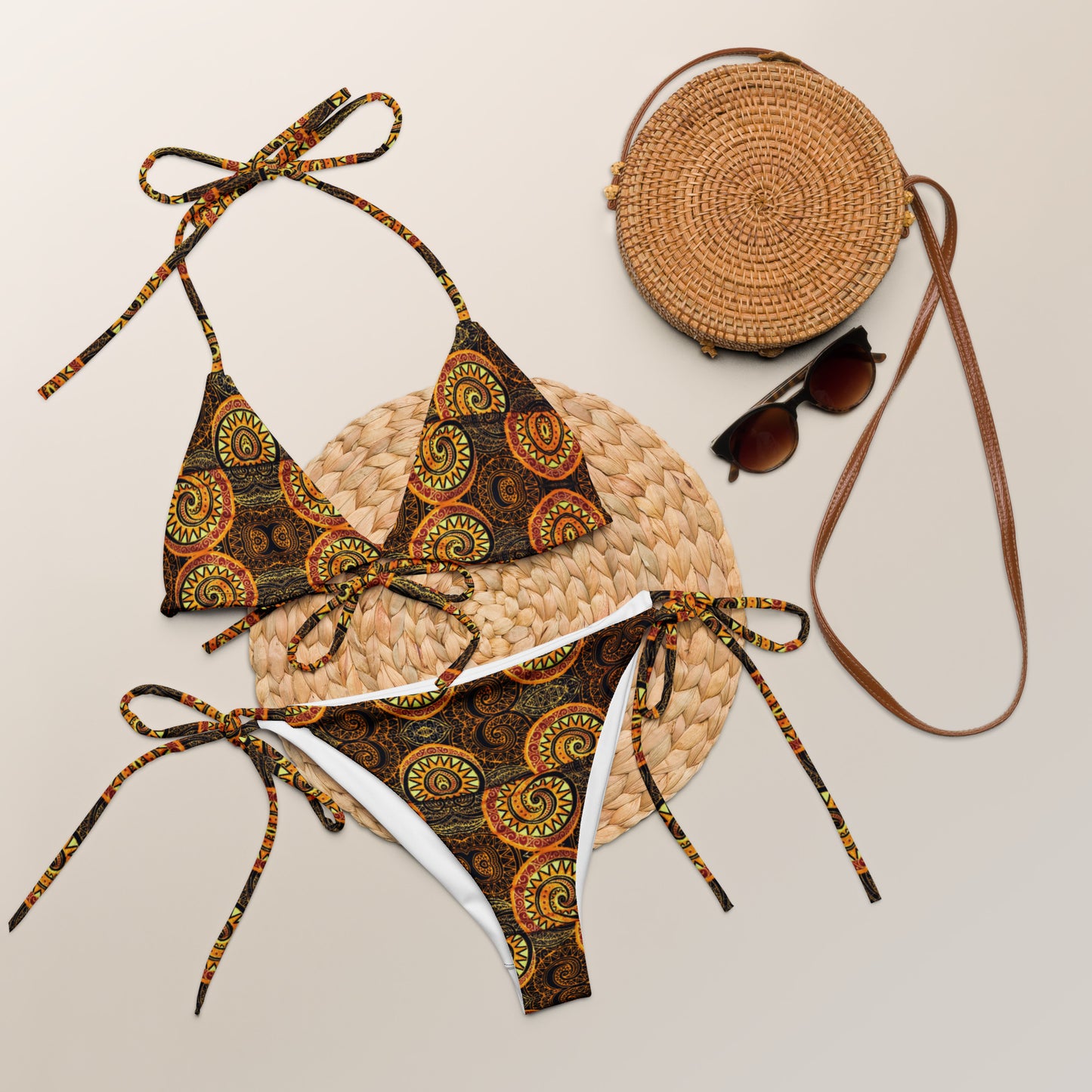 Maillot de bain wax écoresponsable style brésilien