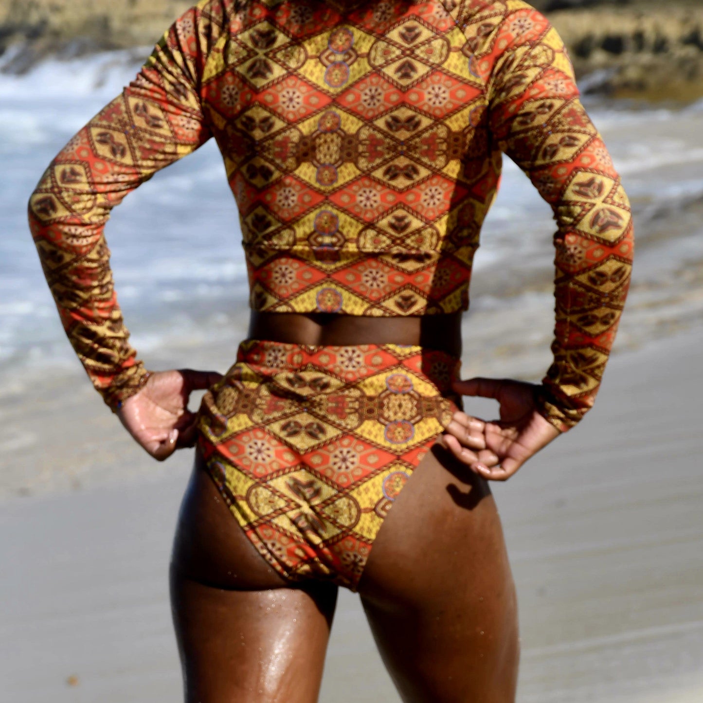 Bikini éco-responsable taille haute - ROYAL Mayli Jay'